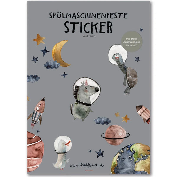 Spülmaschinenfeste Sticker - little something