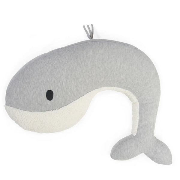 Stillkissen Wal "Whale Momo" aus Bio-Baumwolle - little something