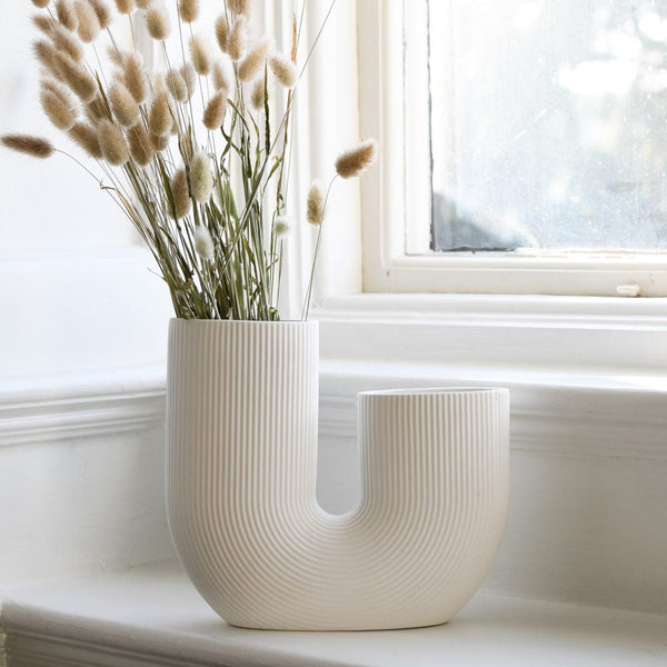 Stravalla Vase aus Keramik 21cm - little something