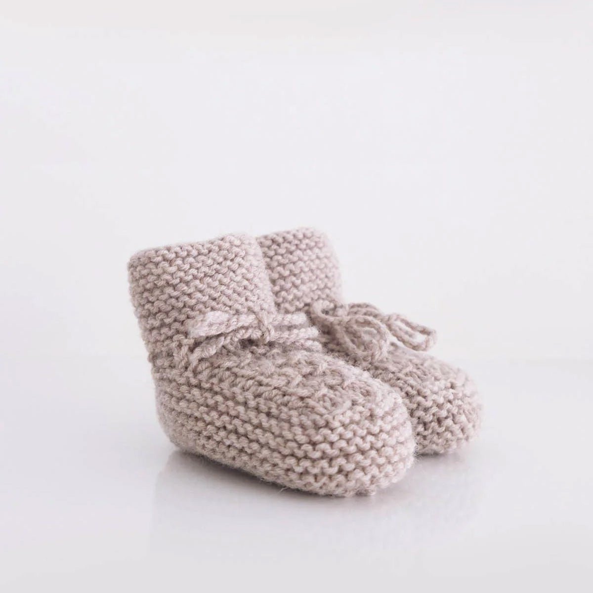 Strickschuhe Booties aus Schurwolle - little something