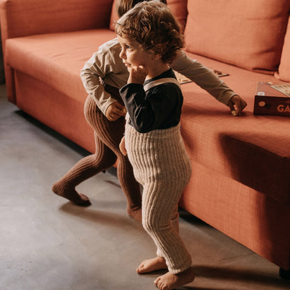 Strumpfhose Granny peanut ohne Fuß - little something