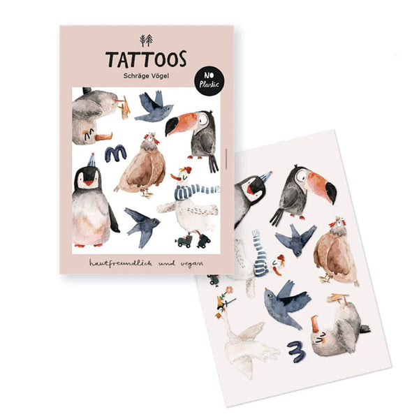 Tattoos Pocket Edition schräge Vögel - little something
