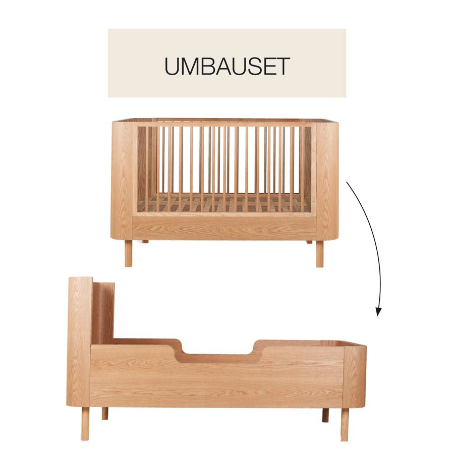 Umbauset &quot;Junior Kit&quot; Yume - Natural Ash vom Kinderbett 140x70 zum Juniorbett 170x70cm - little something