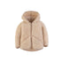 Wolljacke mit Kapuze "Mody" beige - little something