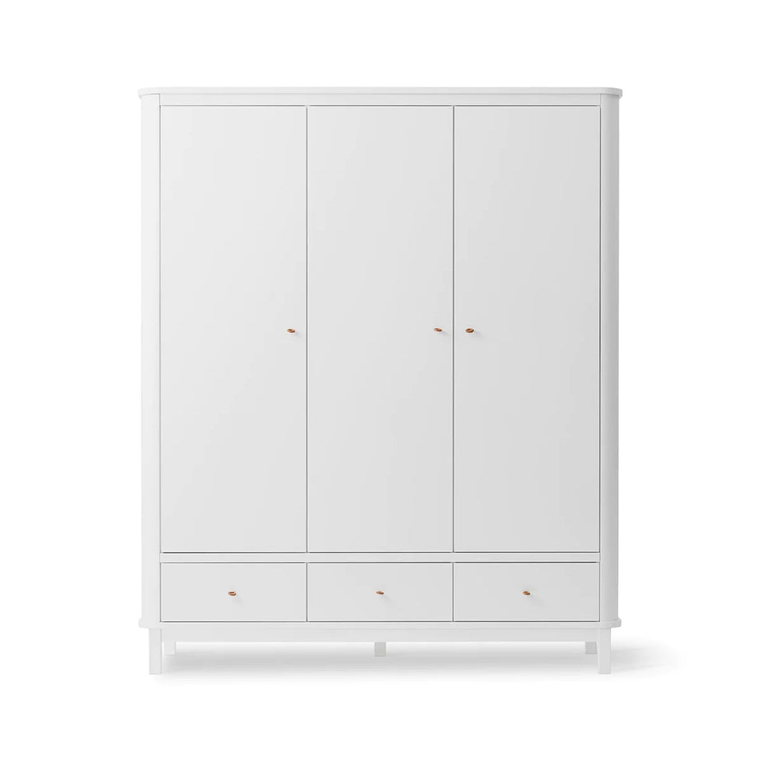 Wood Kleiderschrank, 3-türig - little something