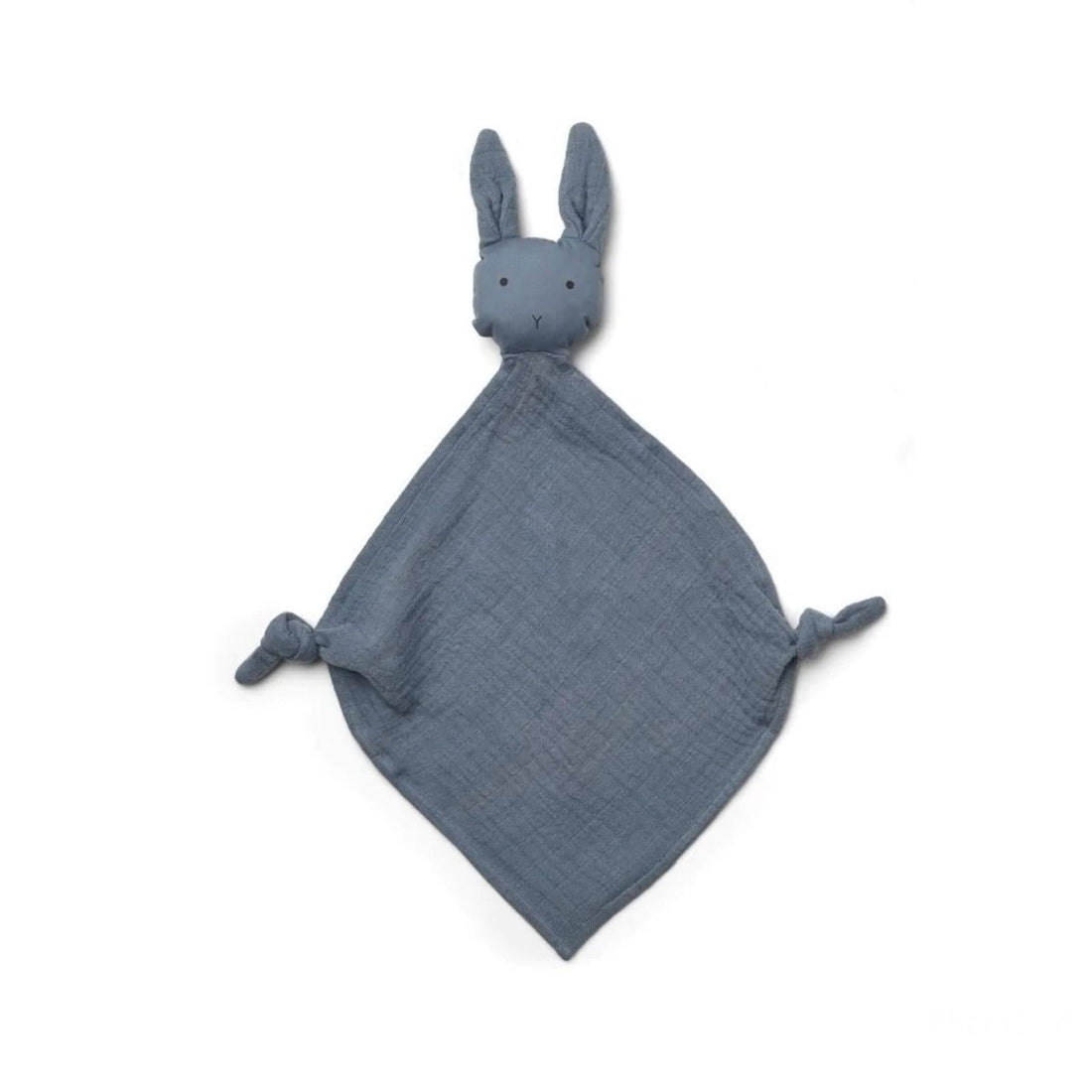 Yoko mini Schmusetuch Hase dunkelblau - little something